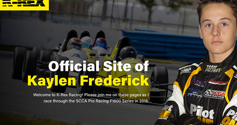 k-rex racing home page