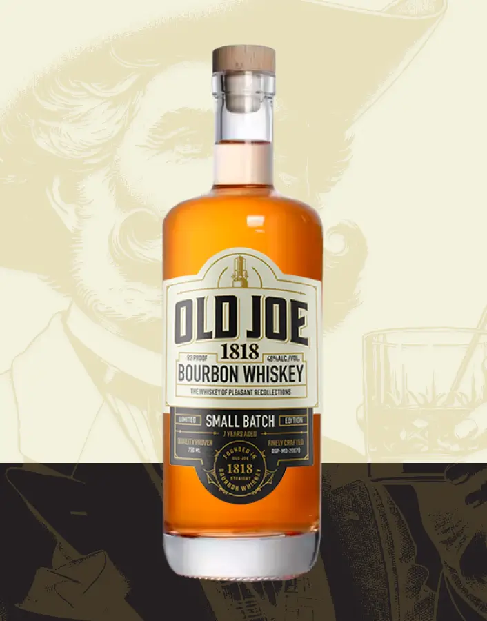 acs project trippy old joe bourbon small batch bottle