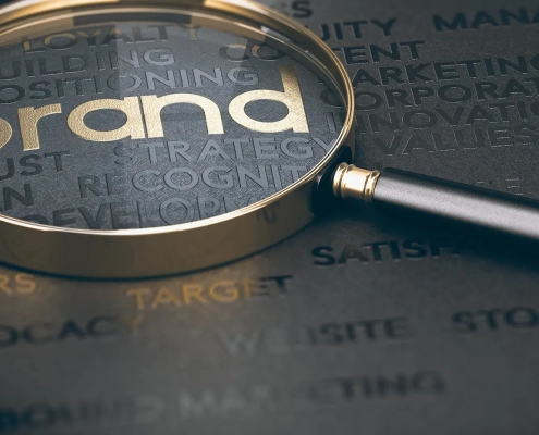 brand marketing and management, branding or rebranding concept
