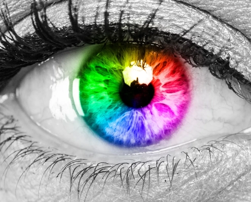 human vision color spectrum concept