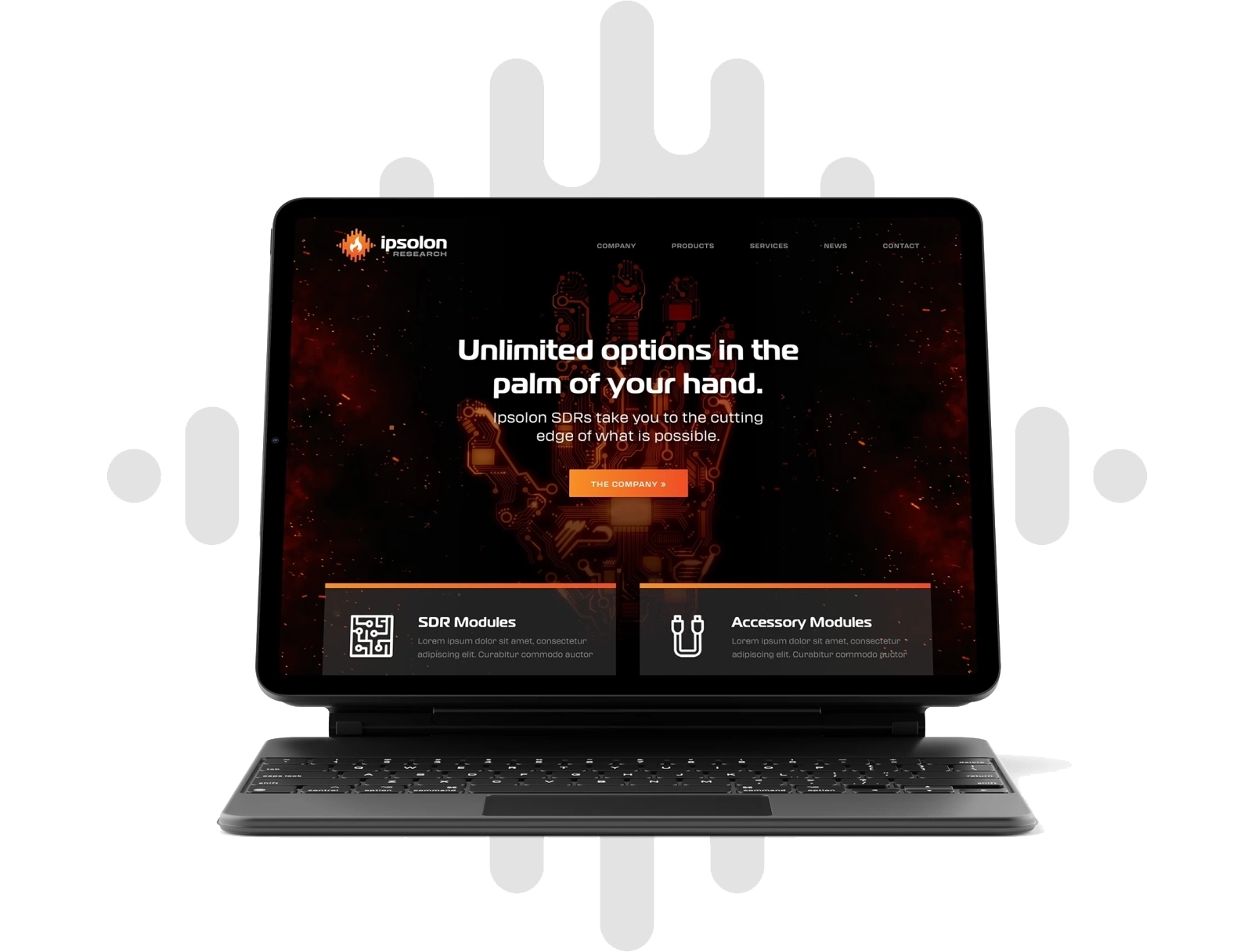 ipsolon website hompage 2